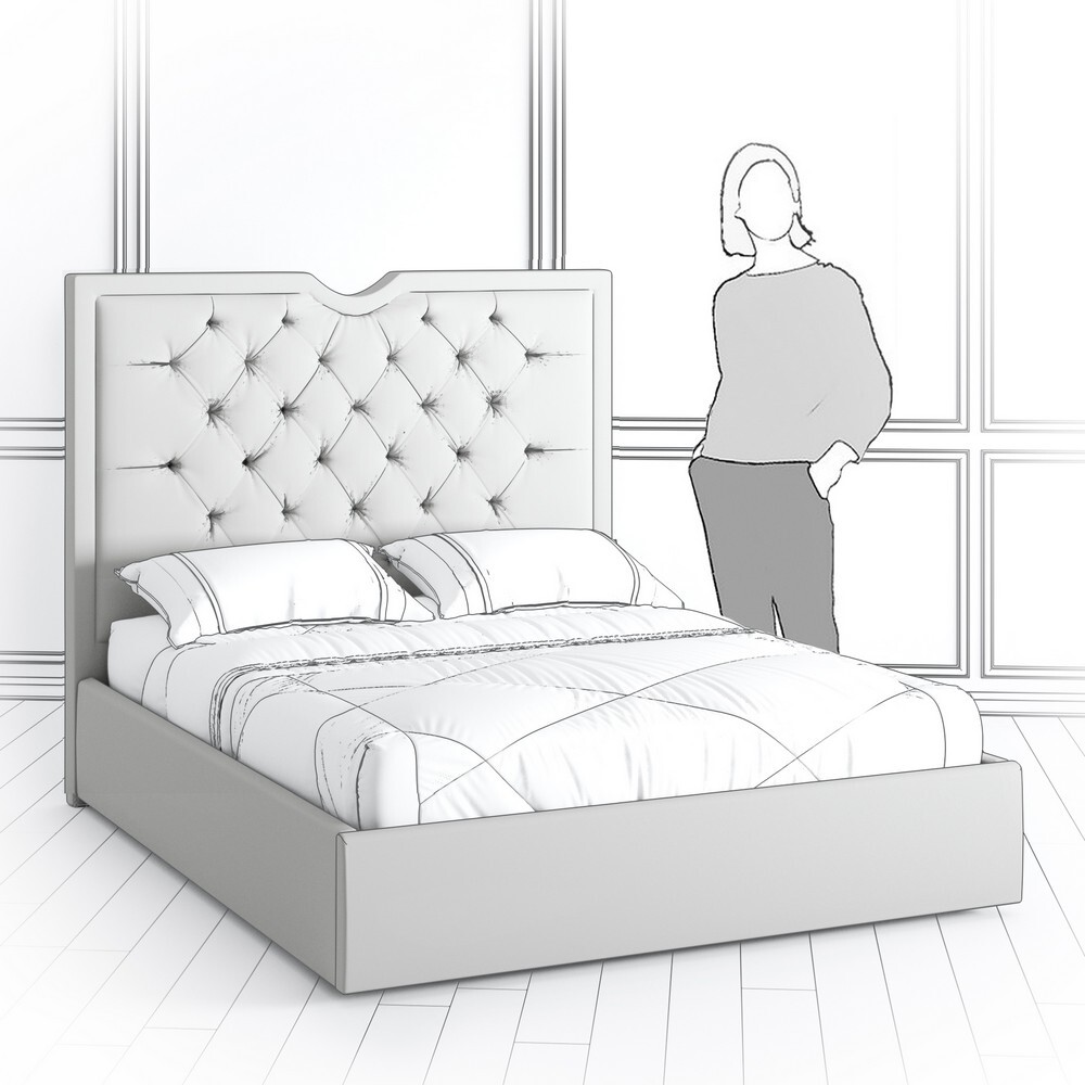 Кровать с подъемным механизмом K68Y-1600-B18