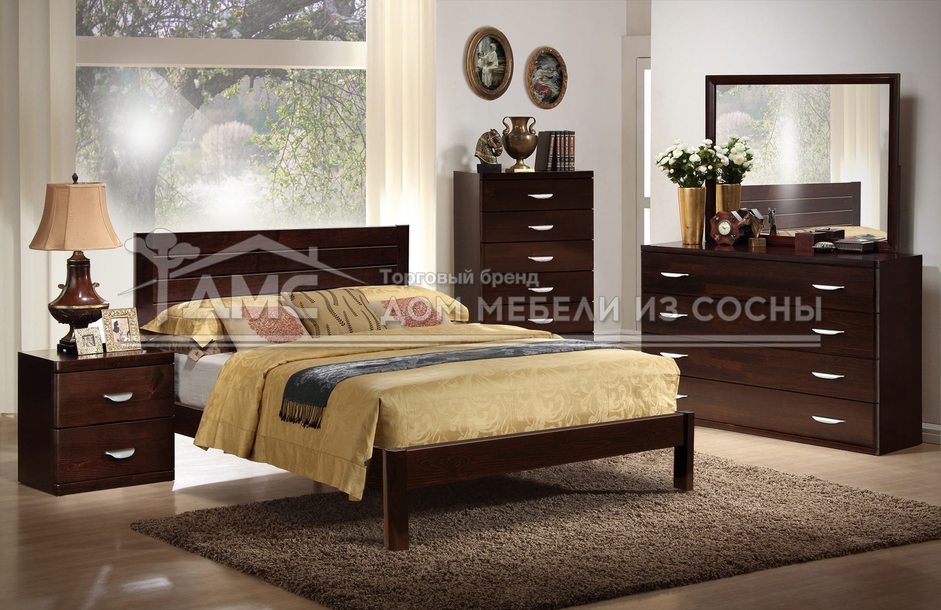 Кровать Готика 1400х2000