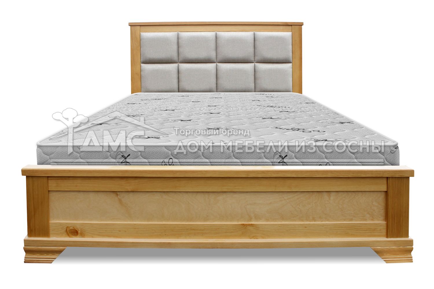Кровать Классика с мягкой вставкой 2000х2000