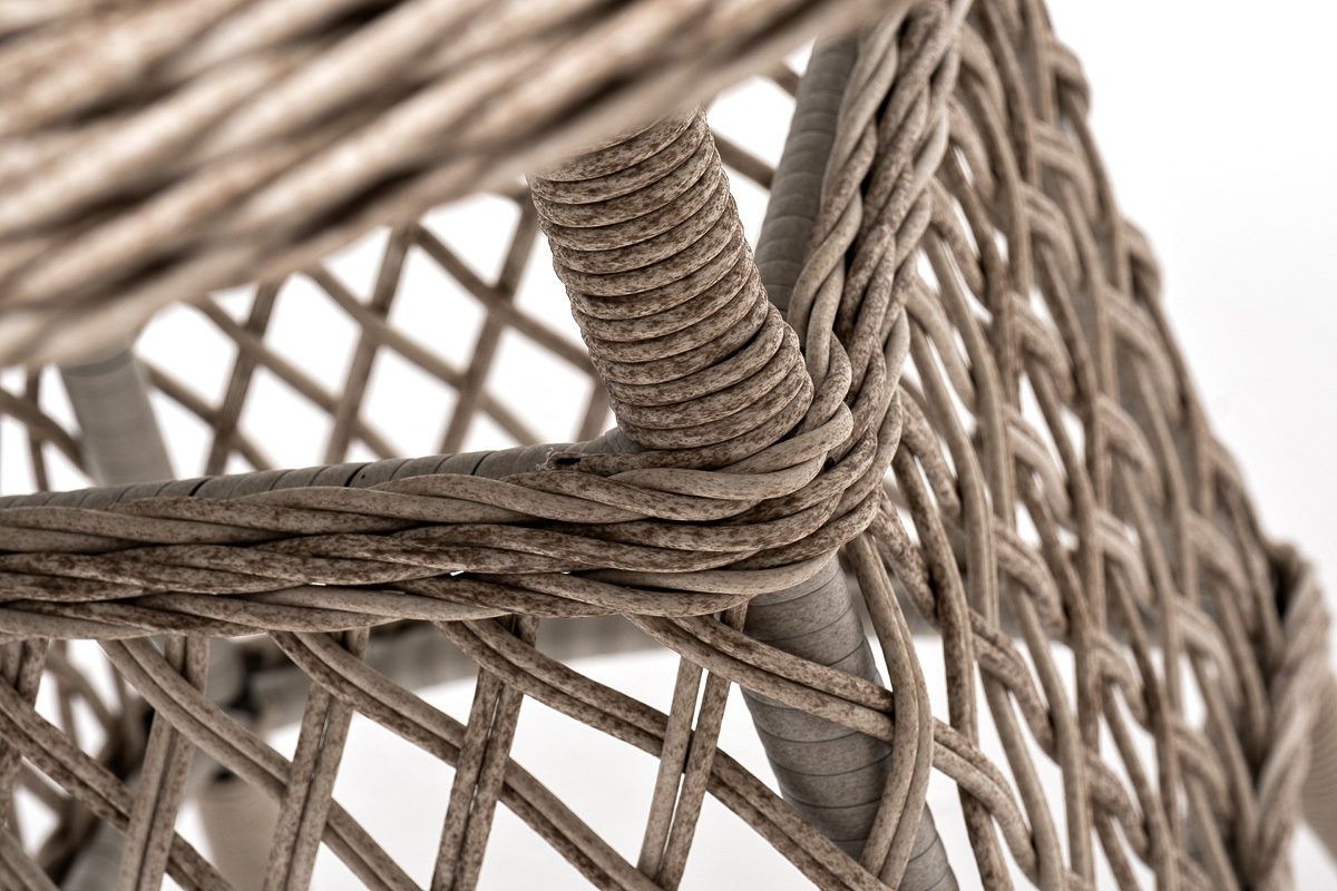 "Эспреззо–80 L" обеденная группа плетеная, цвет бежевый