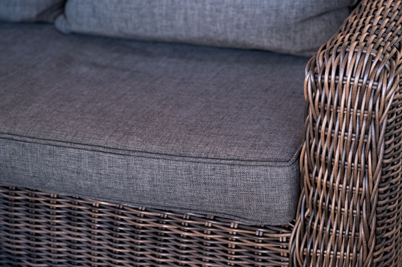 "Копаннини" кресло из искусственного ротанга, цвет коричневый