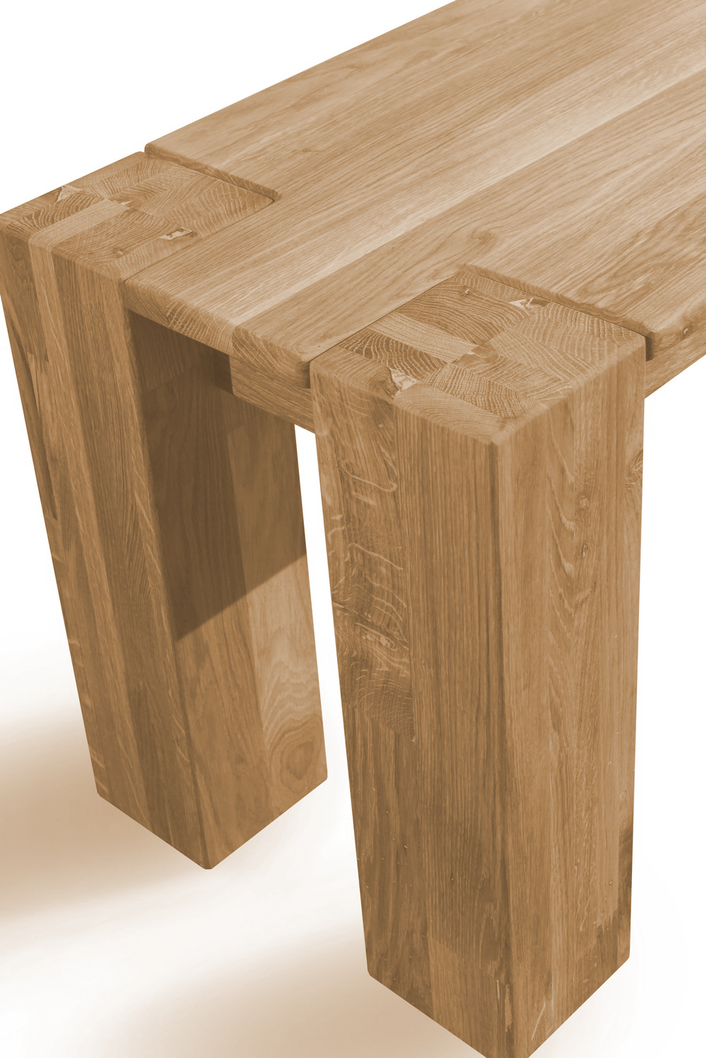 Скамья массив дуба "Прованс 03" 1800