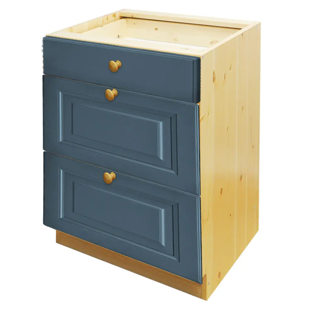 Тумба массив сосны Весури с 3 ящ. арт. 363 морин