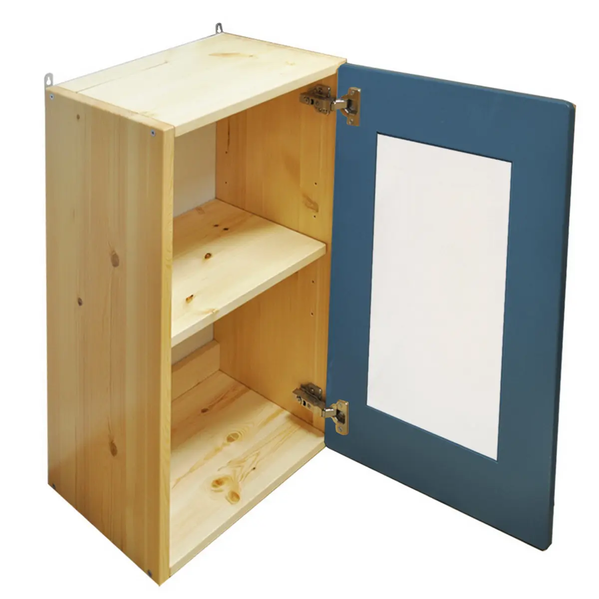 Шкаф настенный со стеклом Весури арт. 241 морин