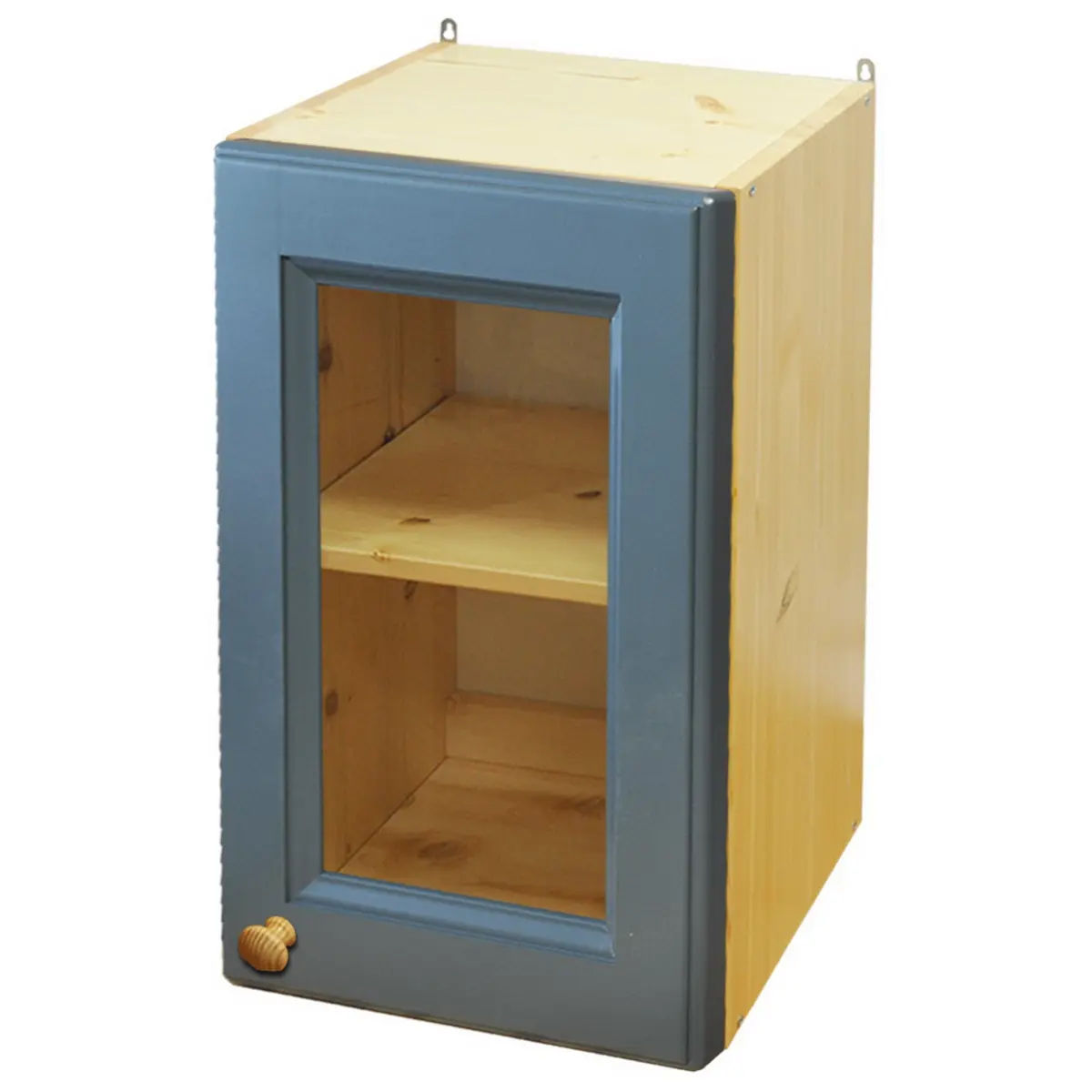 Шкаф настенный со стеклом Весури арт. 241 морин