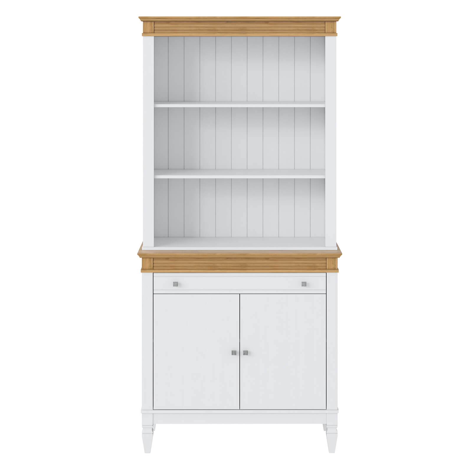 Буфет "Ольса" 200/221 (белый лак/антик 24)