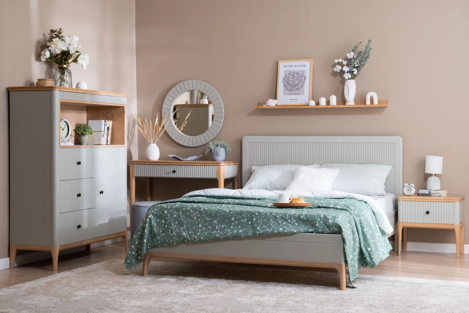 Кровать из дерева Грета №1 1600х2000