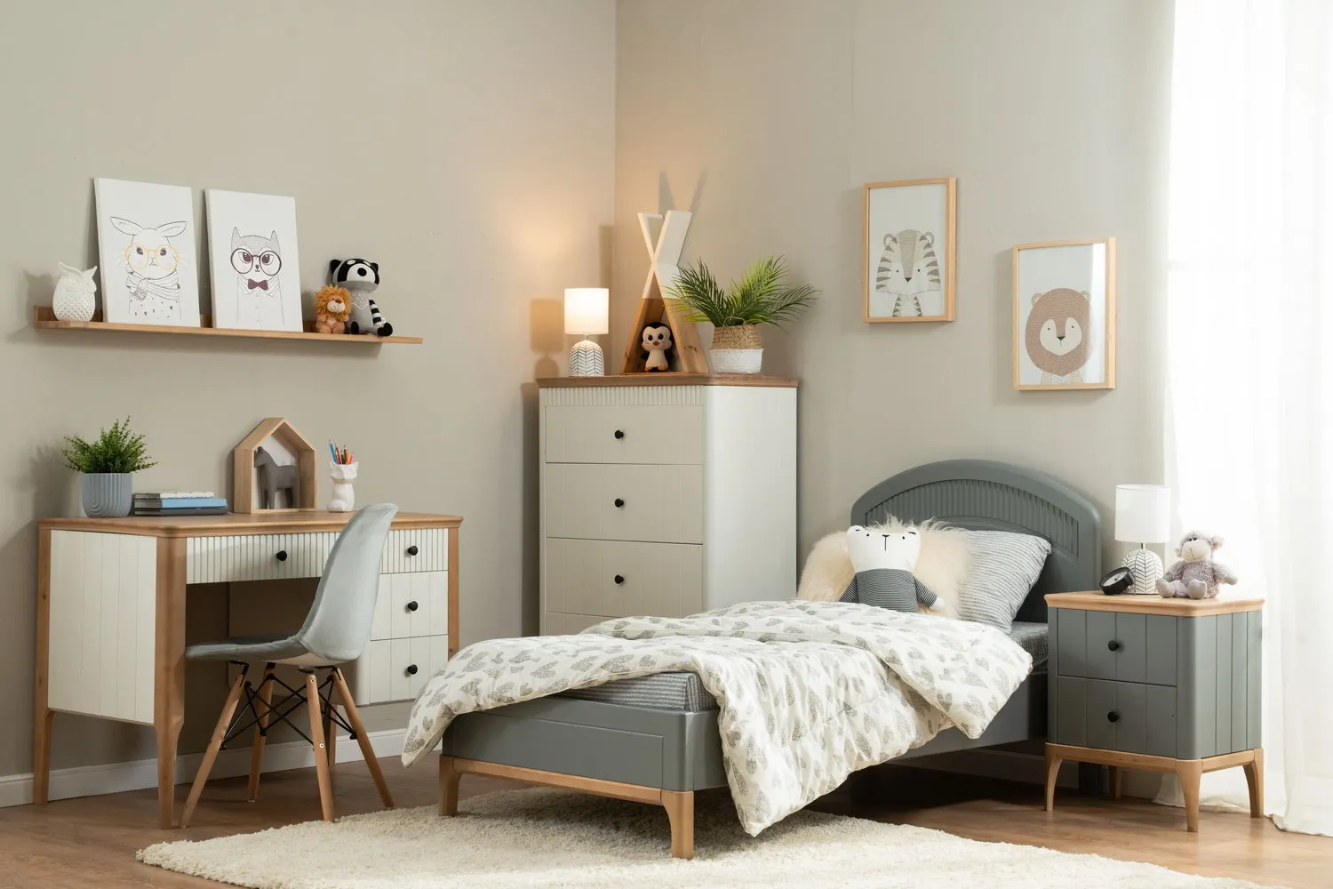   Кровать деревянная Грета №3 1200х2000  