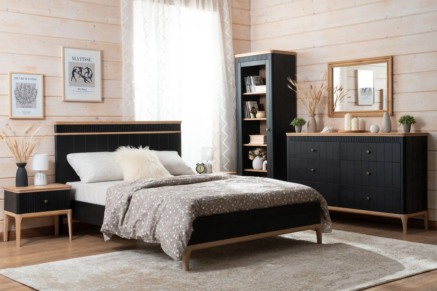 Кровать деревянная Грета №11 1400х2000