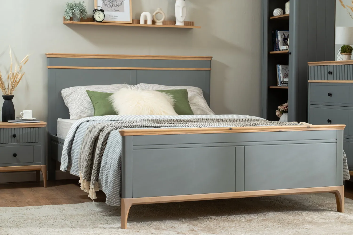 Кровать деревянная Грета №13 1200х2000