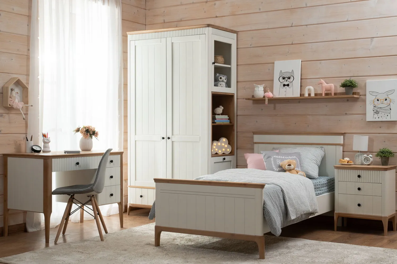   Кровать массив сосны Грета №15 800х2000  