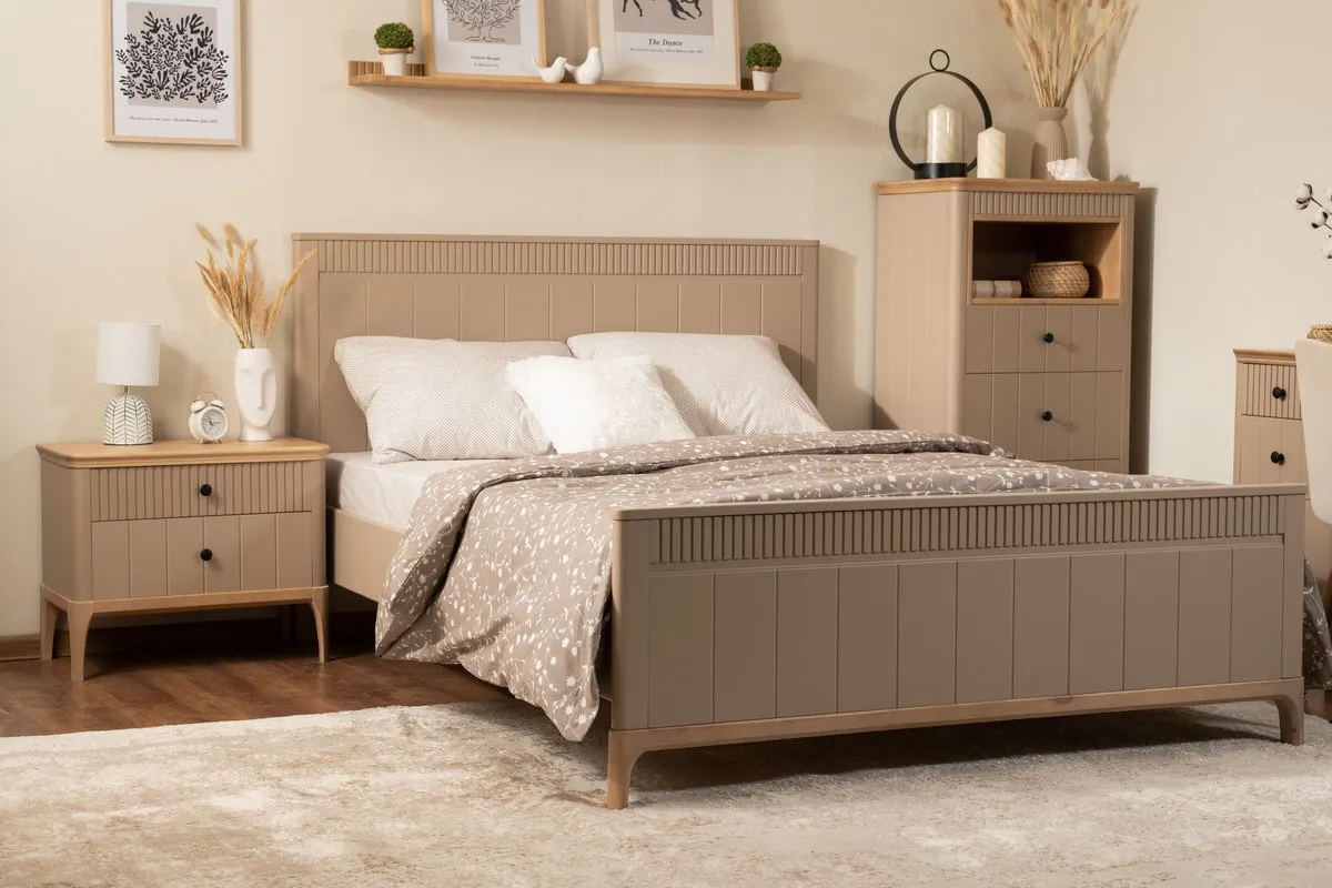 Кровать массив сосны Грета №25 1600х2000