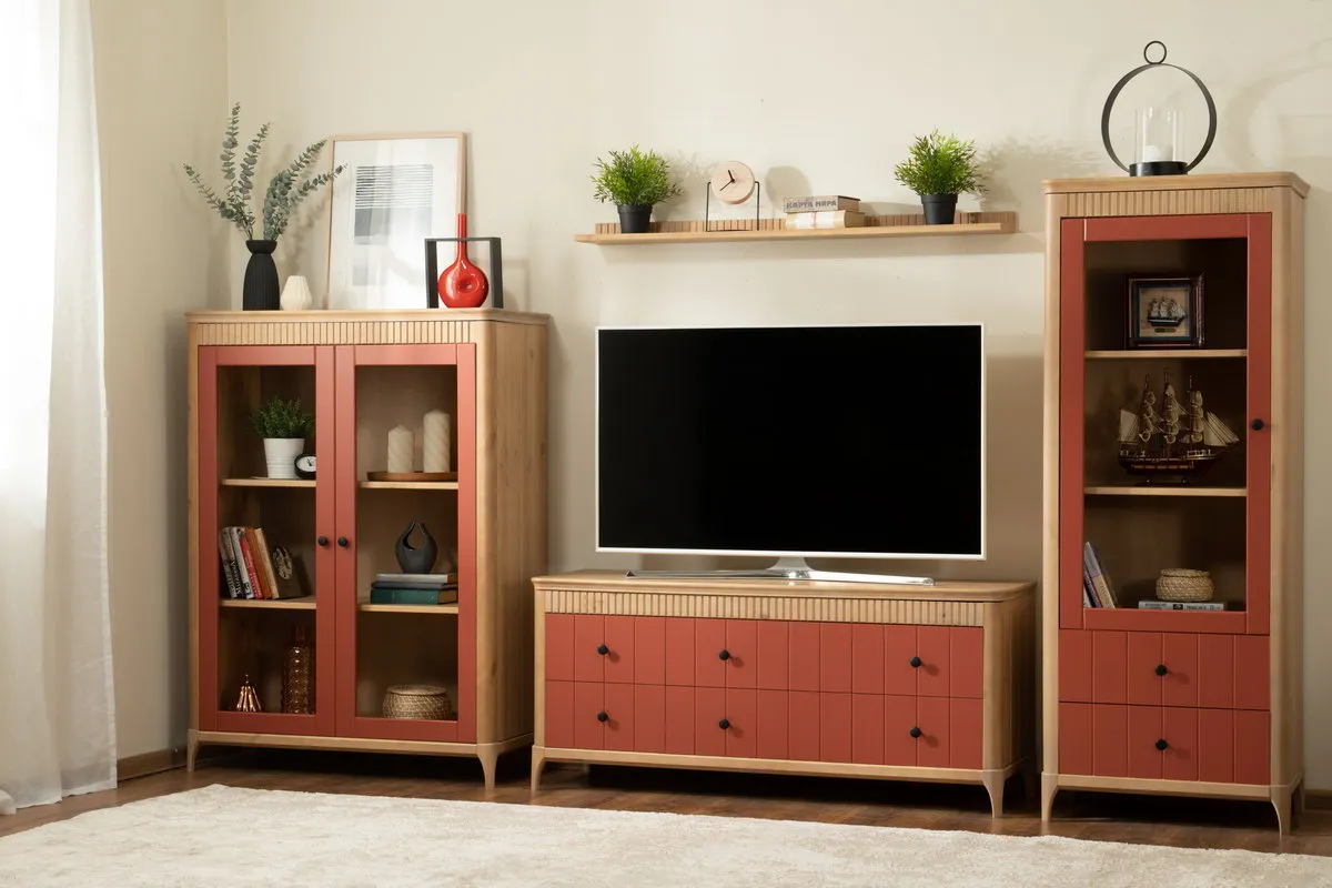 Шкаф книжный Грета №6-140